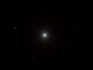 M87 - černá díra v M87 (C9 Home1100D)